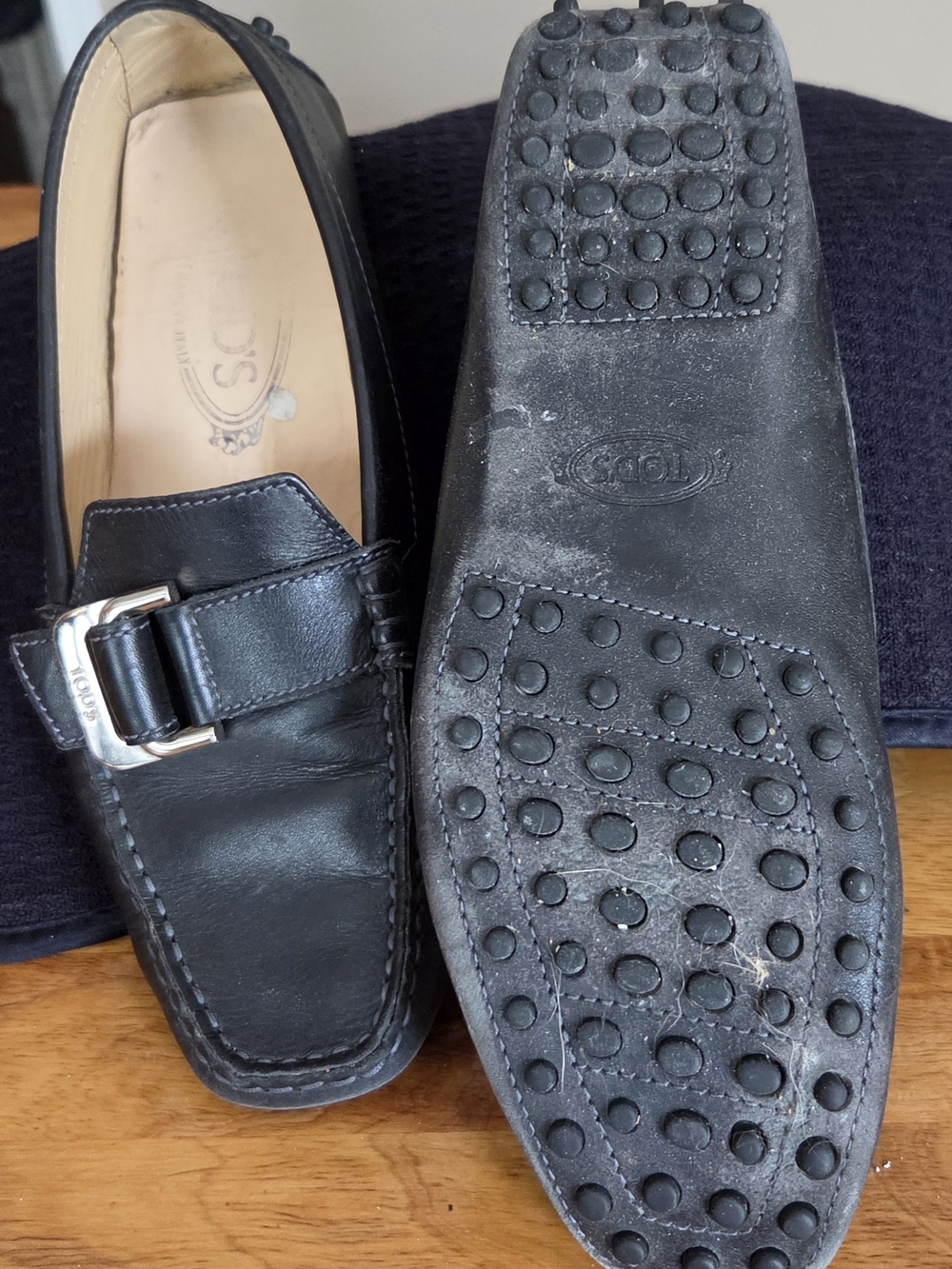 Tods Womens Driving Loafers